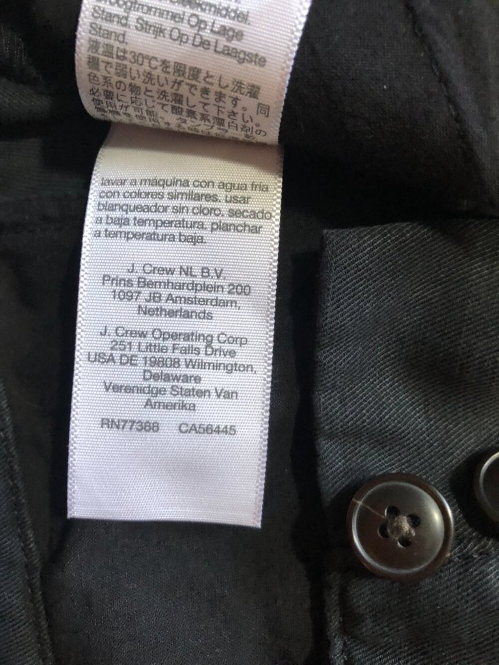 Madewell Women’s Black Slacks Pants, Size 4P - Picture 10 of 15